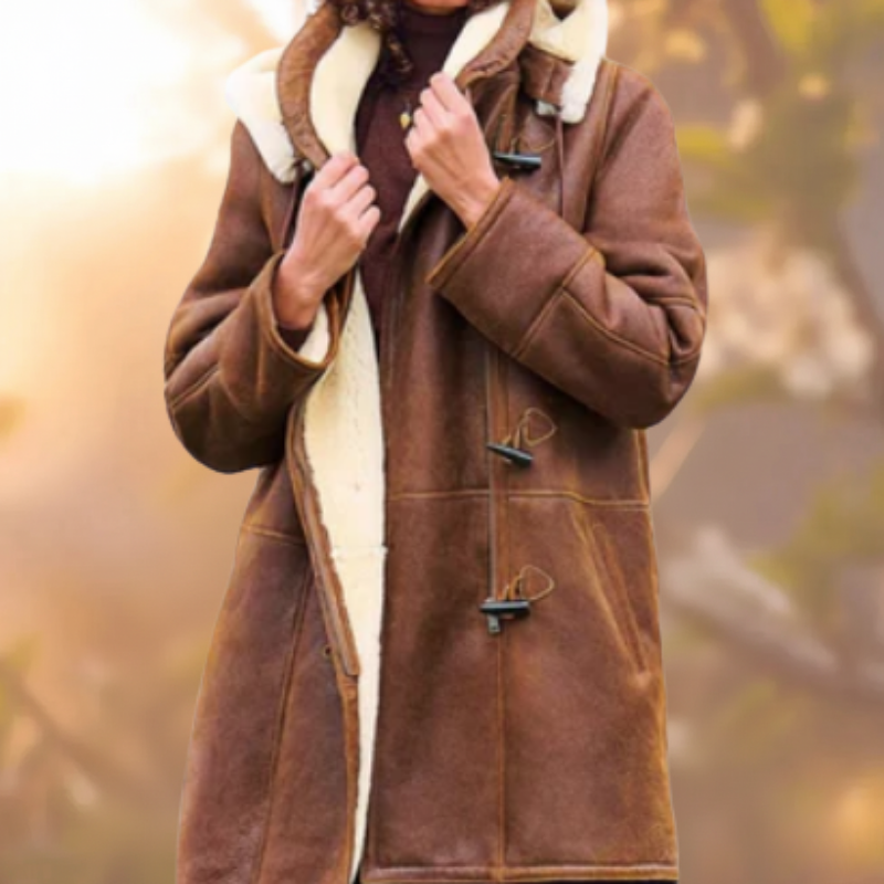 Beatrice® | Jacke aus Echtem Leder