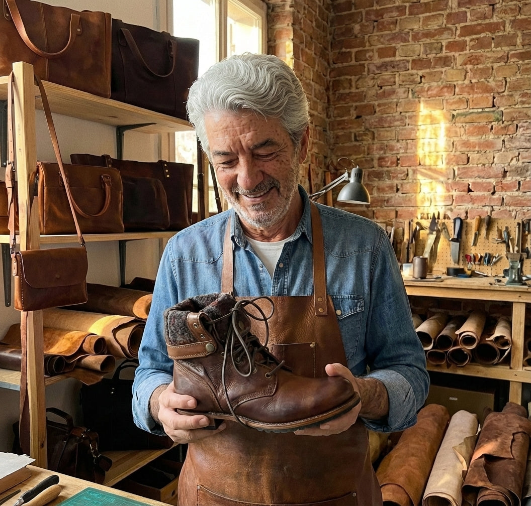 Oriana® | Stiefel aus Echtem Leder