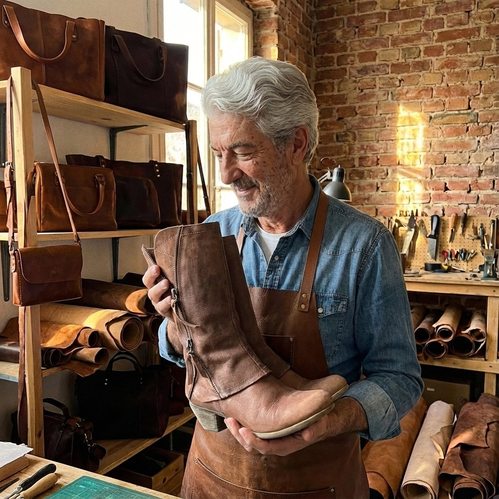 Lavinia® | Stiefel aus Echtem Leder