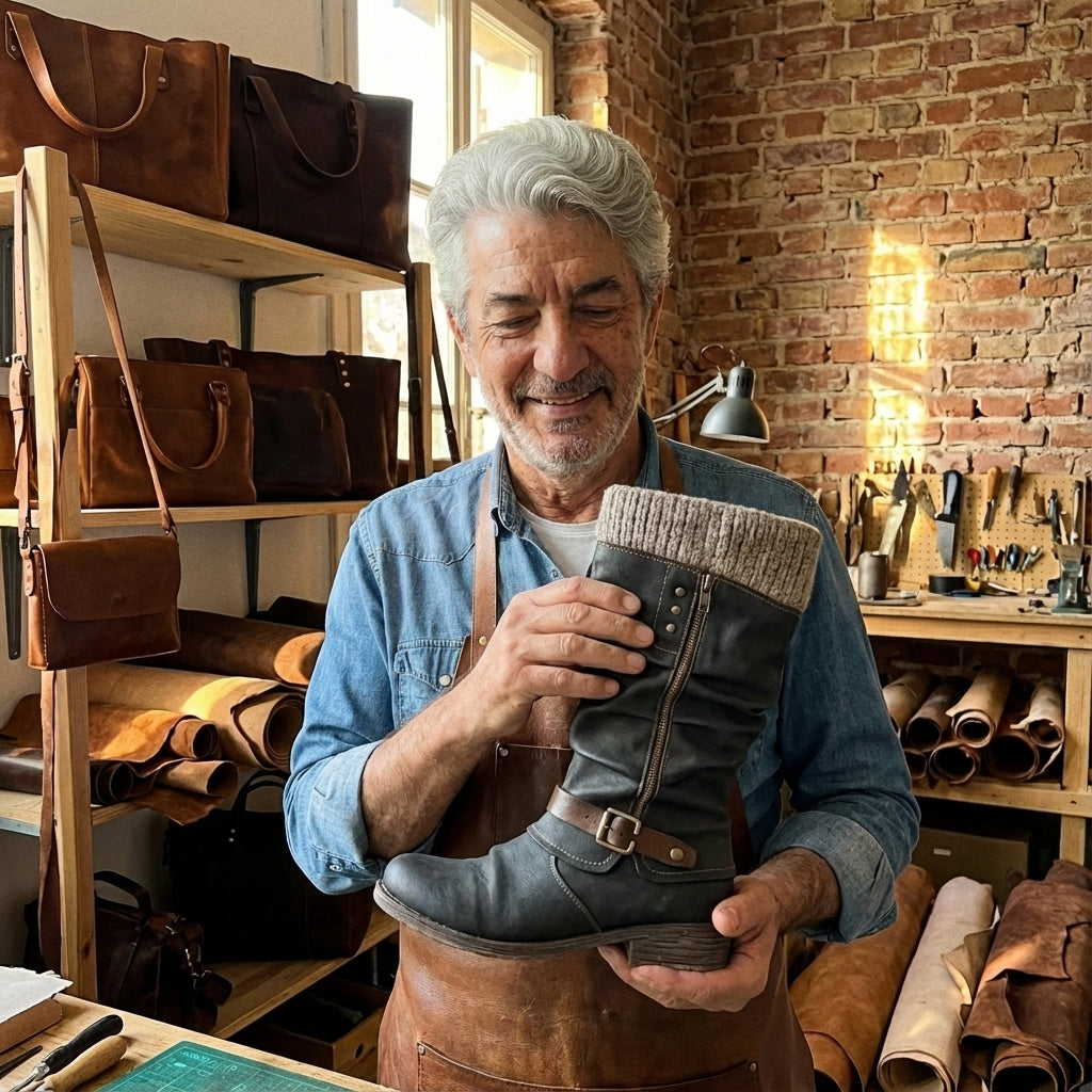 Valeria® | Stiefel aus Echtem Leder