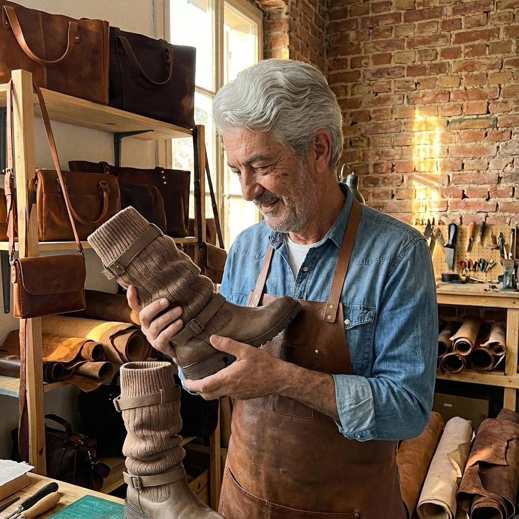 Ottavia® | Stiefel aus Echtem Leder