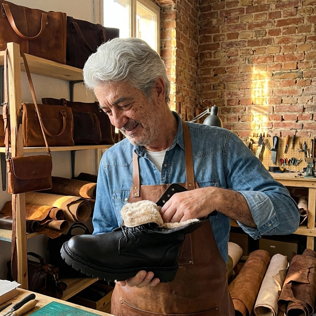 Fiamma® | Stiefel aus Echtem Leder