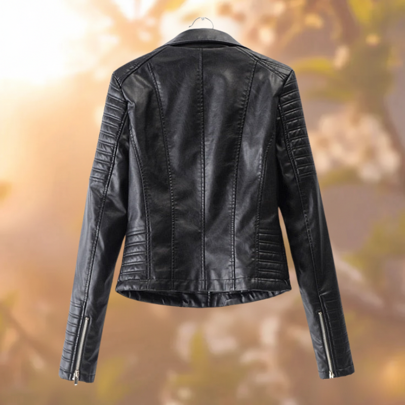 Claudia® | Jacke aus Echtem Leder
