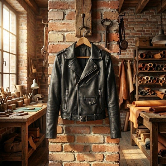 Silvia® | Jacke aus Echtem Leder