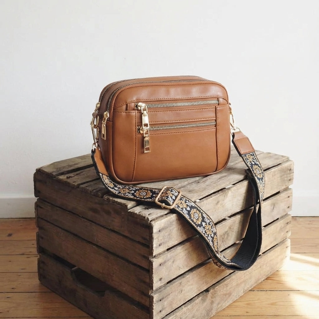 Luciana® | Echte Leder Crossbody-Tasche