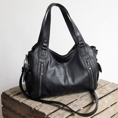 Valentina® | Sac Hobo en Cuir Véritable