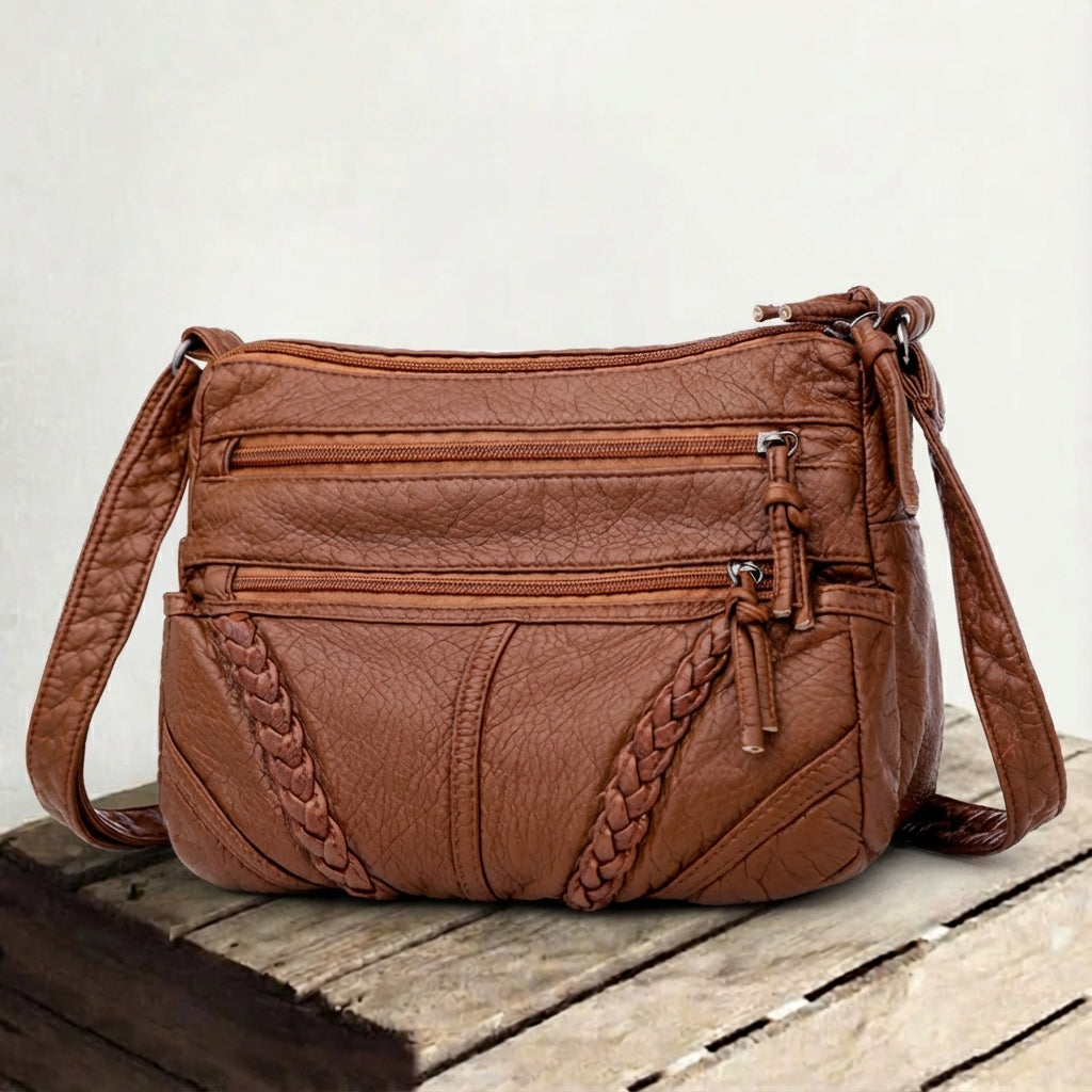 Adriana® | Sac Bandoulière en Cuir Véritable