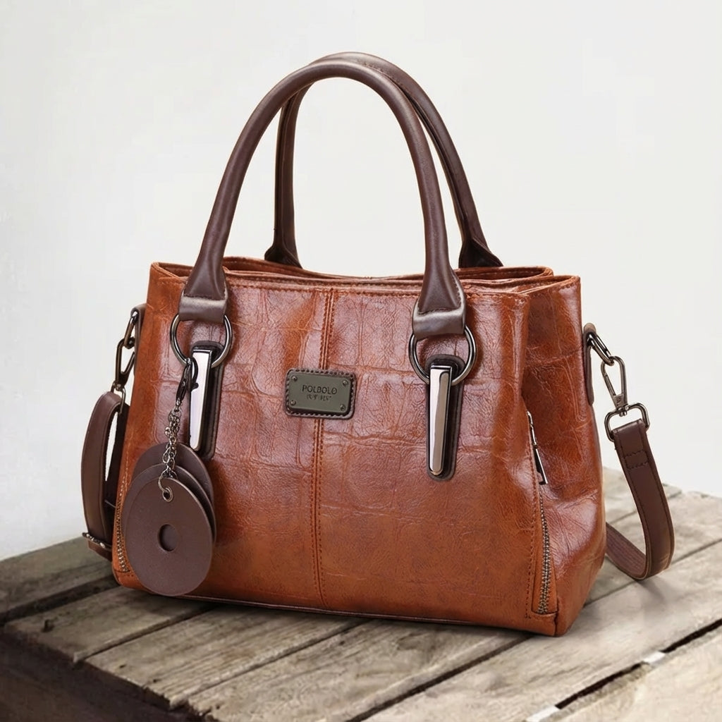 Viviana® | Schultertasche aus Echtleder