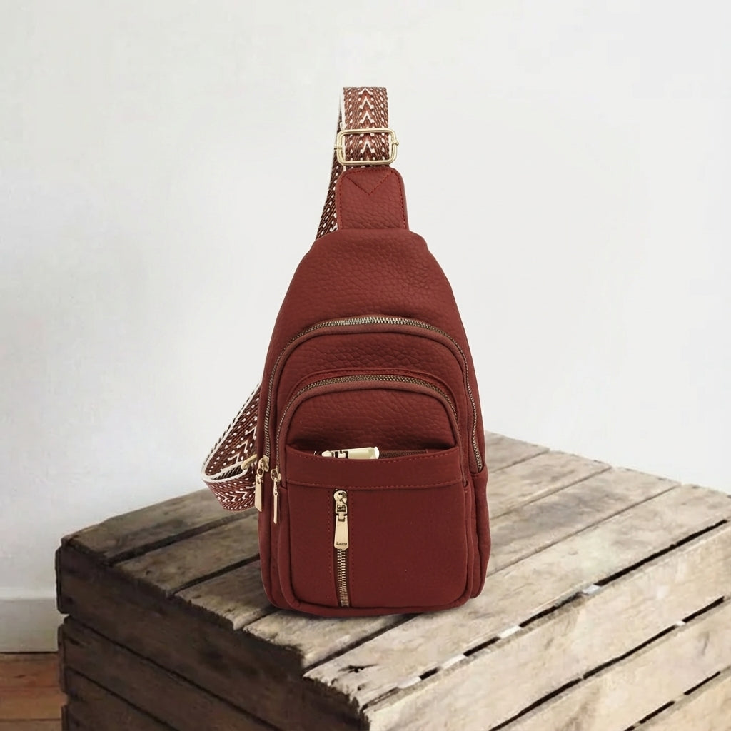 Francesca® | Echte Leder Crossbody-Tasche