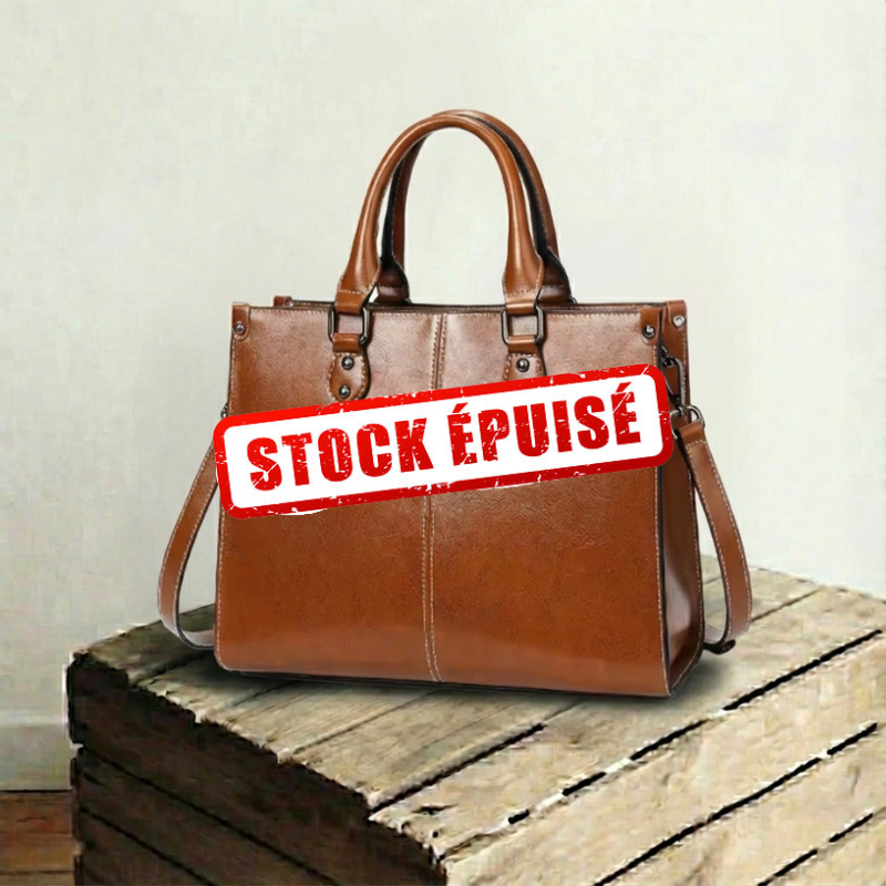 Monica® | Cabas en Cuir Véritable
