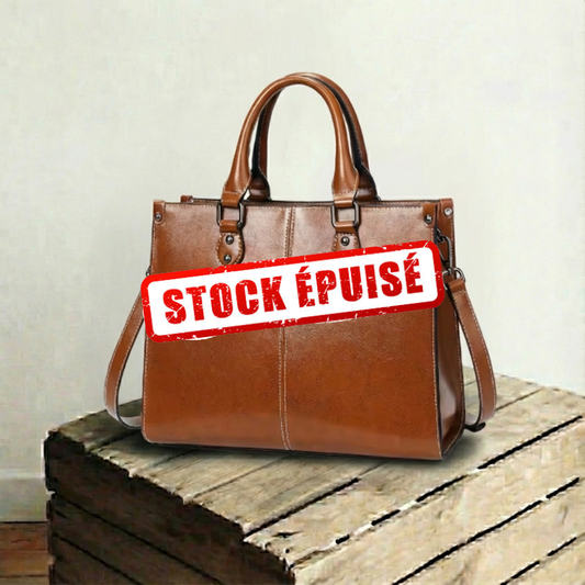 Monica® | Cabas en Cuir Véritable