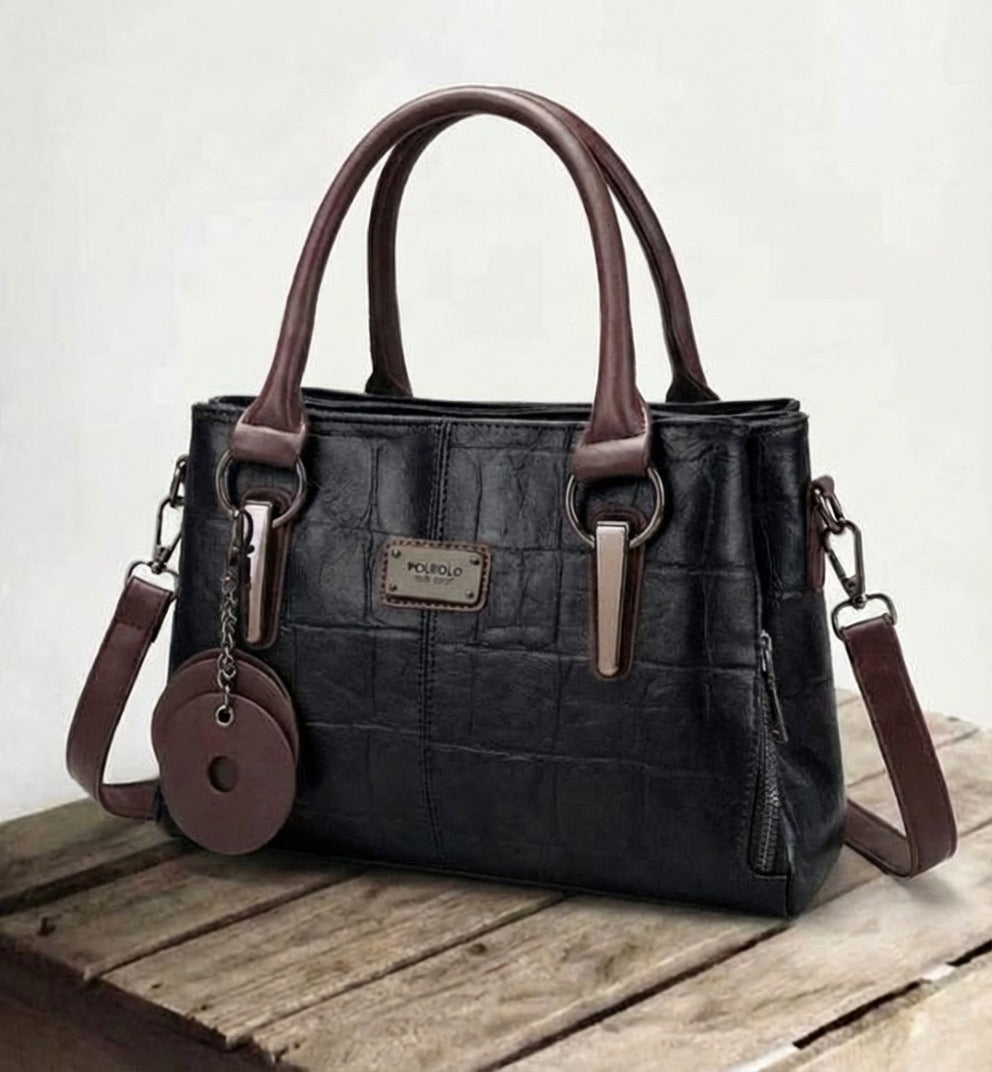 Viviana® | Schultertasche aus Echtleder