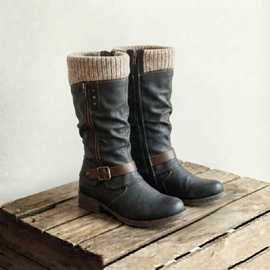 Valeria® | Stiefel aus Echtem Leder