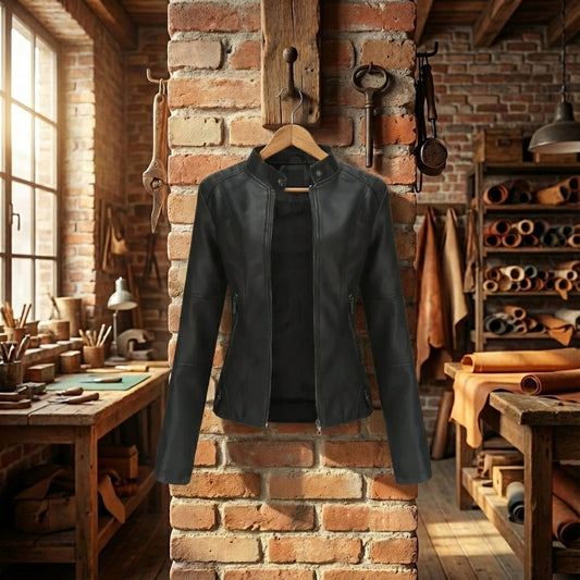 Teresa® | Jacke aus Echtem Leder